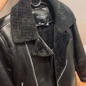 Guess men’s leather jacket